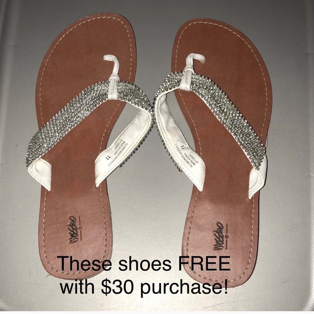 Mossimo Rhinestone Thong Sandals